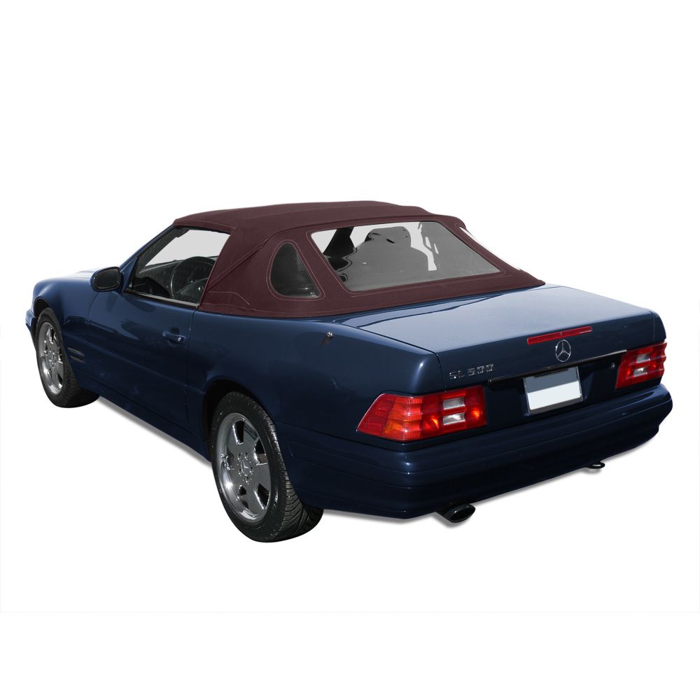 Mercedes Convertible Top 1990-2002 300-600SL (129) German Classic Canvas Brown