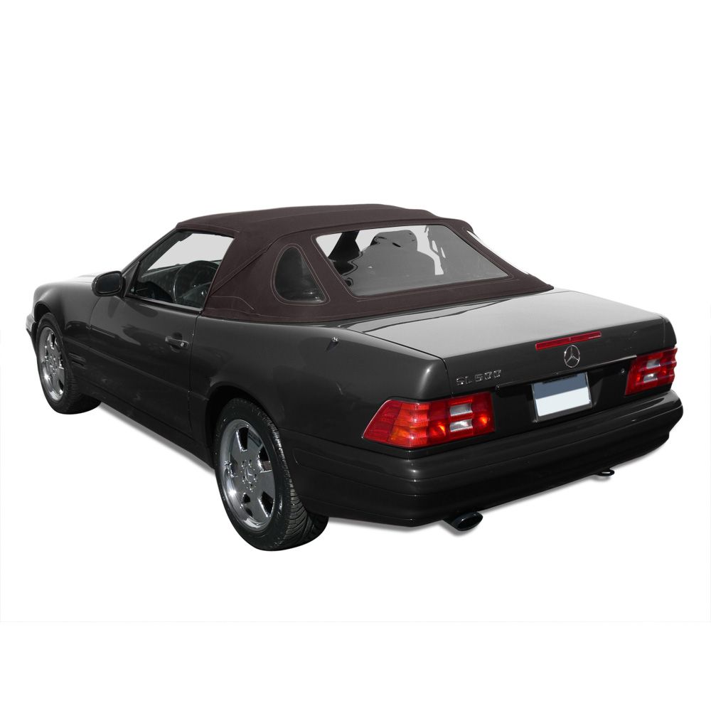 Mercedes Convertible Top 1990-2002 300-600SL (129) Stayfast Canvas Brown