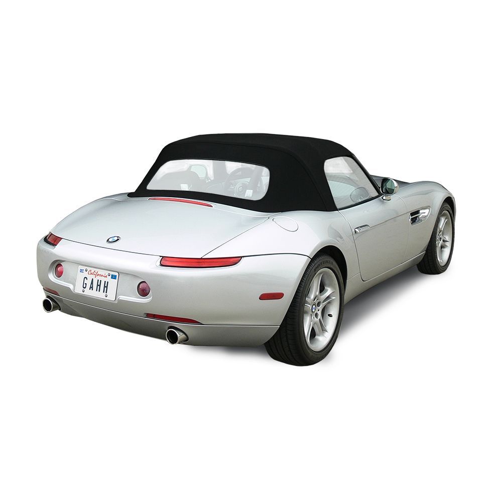 BMW Convertible Top 2000-2003 Z8 (E52) Blue TwillFast Canvas Plastic Rear Window
