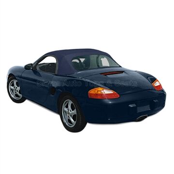 Porsche Convertible Top 1997-2002 Boxster Blue TwillFast Canvas Plastic Rear Window