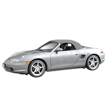 Porsche Convertible Top 2003-2004 Boxster Gray Stayfast Canvas Glass Rear Window