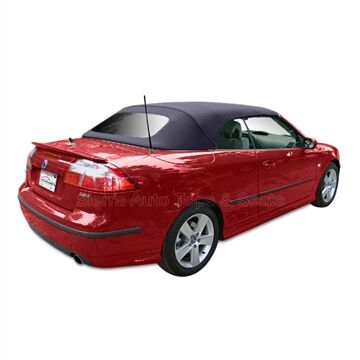 SAAB Convertible Top 1996-1998 900S/900SE Blue German Canvas No Rear Window