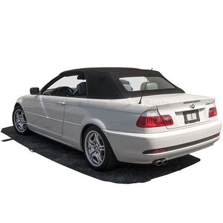 BMW Convertible Top 2000-2006 3 series (E46) Blue TwillFast RPC Canvas Glass Rear Window