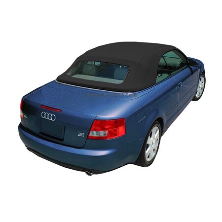 Audi Convertible Top 2003-2009 A4/S4 Black Sonnenland German Acoustic A5 Canvas Glass Rear Window