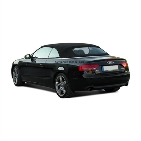 Audi Convertible Top 2010-2017 A5/S5 Cabriolet Black Twill Canvas Glass Rear Window