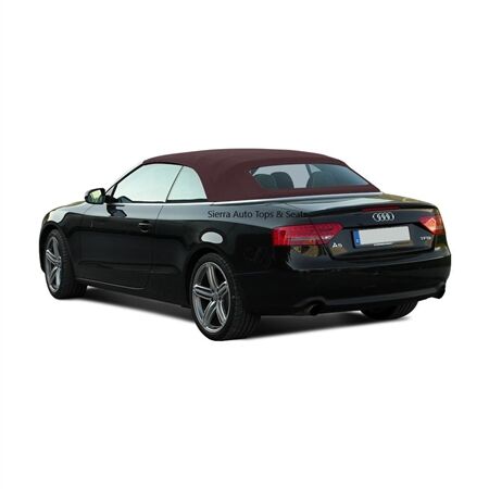 Audi Convertible Top 2010–2017 Audi A5/S5 Cabriolet Brown Twill Canvas Glass Rear Window