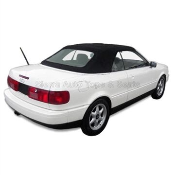 Audi Convertible Top 1992–1998 Cabrio Black German Canvas Plastic Rear Window