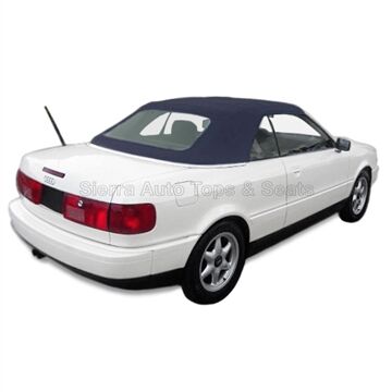 Audi Convertible Top 1992–1998 Cabrio Blue German Canvas Plastic Rear Window