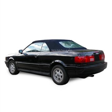 Audi Convertible Top 1992–1998 Cabrio Blue Canvas Cloth Plastic Rear Window