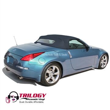 Nissan Convertible Top 2004-2009 350Z Trilogy Acoustic Vinyl Blue