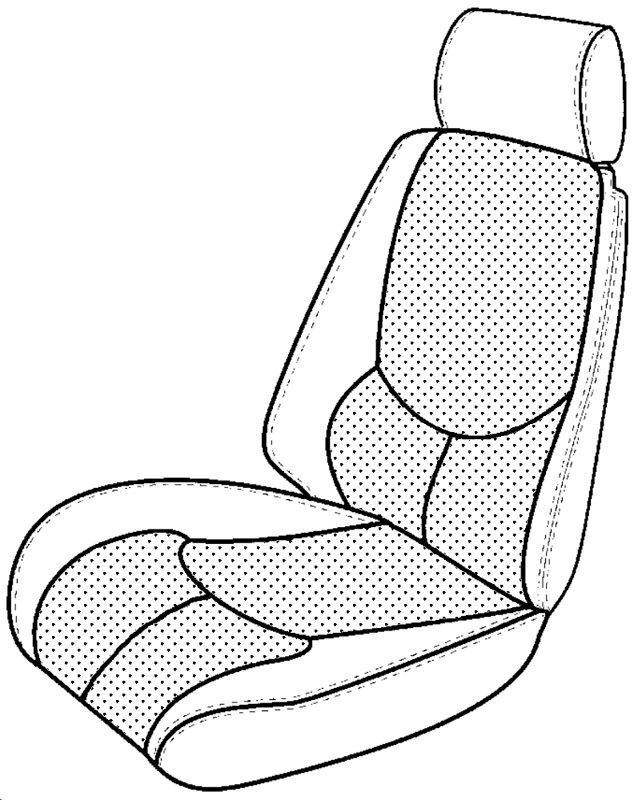 1999-2002 Mercedes SL Roadster Seat Kit , Vinyl