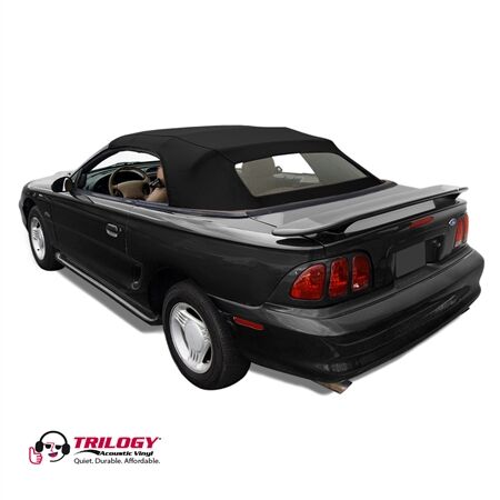 Ford Convertible Top 1994-2004 Mustang Twill Grain Vinyl Black