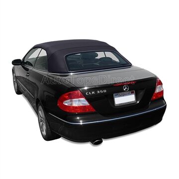 Mercedes Convertible Top 2004-2009 CLK (209) German A5 Canvas Black