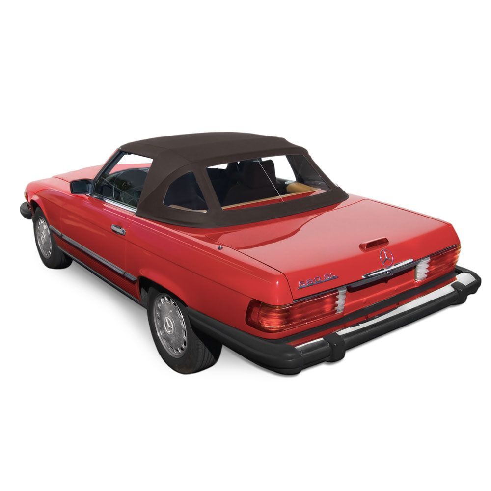 72-89 Mercedes SL Stayfast Canvas top in Brown