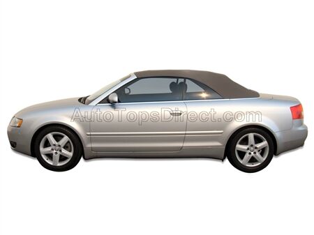 Audi Convertible Top 2003-2009 A4/S4 Tan Canvas Cloth Glass Rear Window
