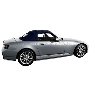 Honda Convertible Top 2002–2009 S2000 Dark Blue Canvas Cloth Glass Rear Window