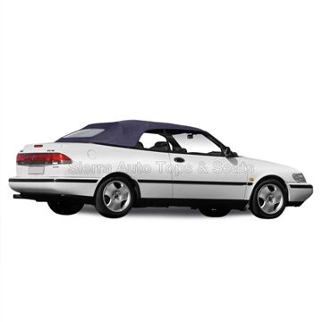 SAAB 9-3 Convertible Top 1998-2003 Blue German Canvas No Rear Window