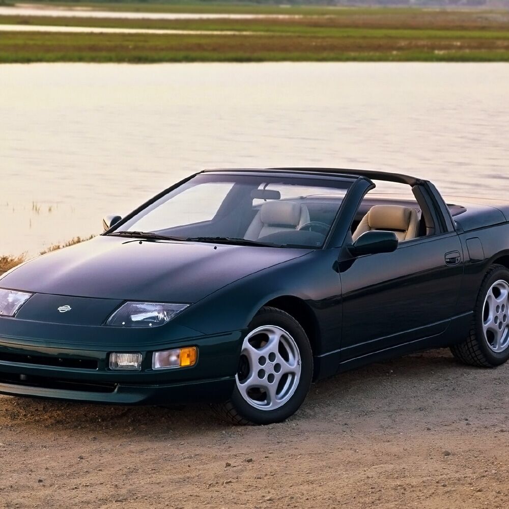 Nissan Convertible Top 1993-1996 300ZX Stayfast Canvas Black