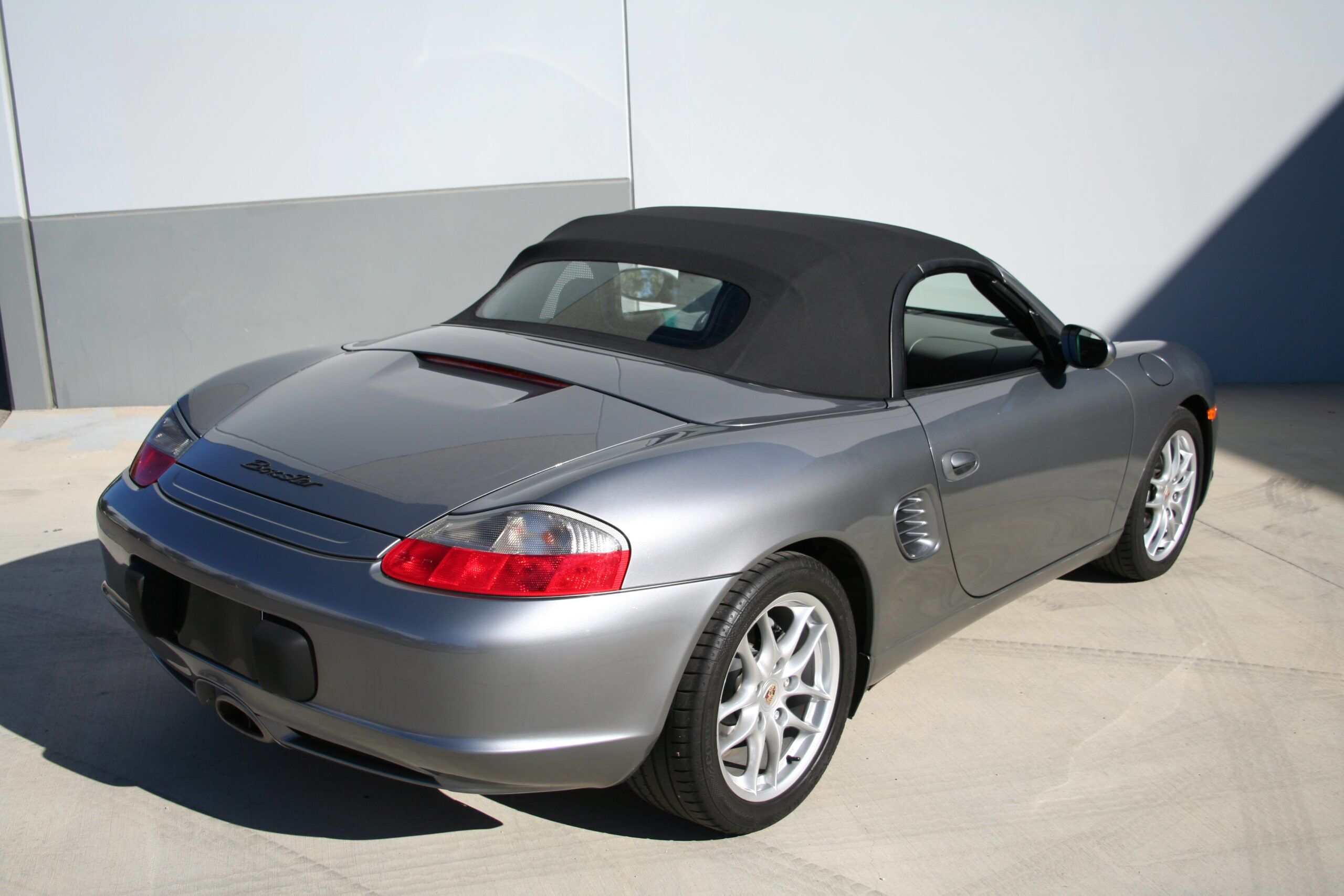 Porsche Convertible Top 2003-2004 Boxster Blue Stayfast Canvas Glass Rear Window