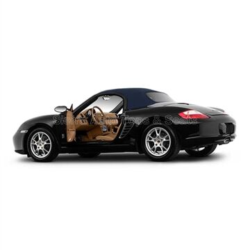Porsche Convertible Top 2005-2010 Boxster Metropol Blue German A5 Canvas Glass Rear Window