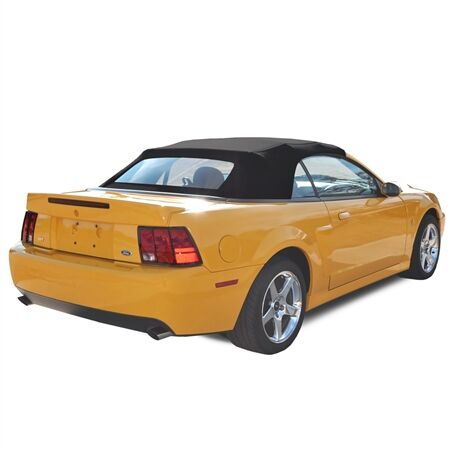 Ford Convertible Top 1994-2004 Mustang Cobra TwillFast RPC Canvas Black