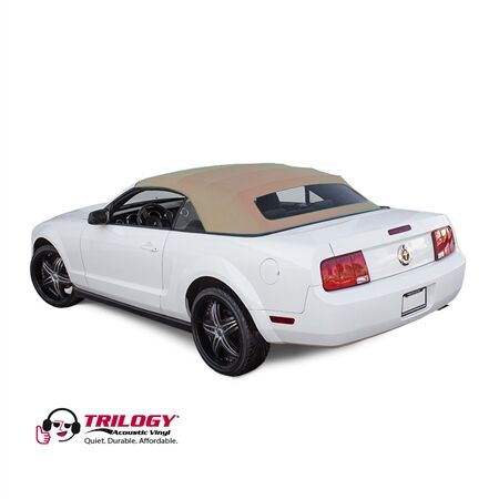 Ford Convertible Top 2005-2014 Mustang Twill Grain Vinyl Camel