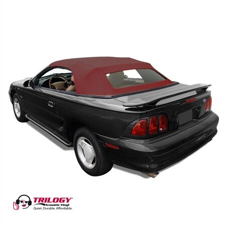 Ford Convertible Top 1994-2004 Mustang Twill Grain Vinyl Bordeaux