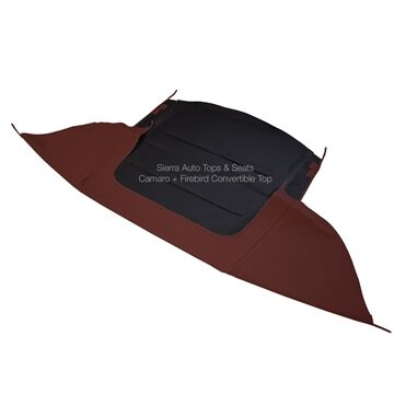 Chevrolet Convertible Top 1994-2002 Camaro/Firebird Front Section Stayfast Canvas Burgundy