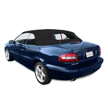 Volvo Convertible Top 1998-2006 C70 Black Sonnenland German A5 Canvas Glass Rear Window