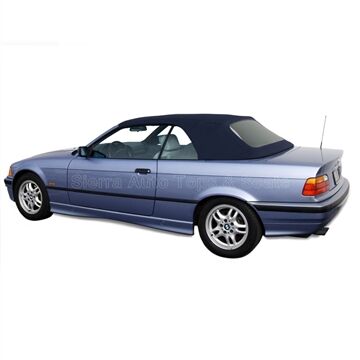 BMW Convertible Top 1994-1999 3 Series (E36) Blue Stayfast Canvas Plastic Rear Window
