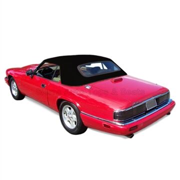 Jaguar Convertible Top 1989-1996 XJS Black German Classic Canvas No Rear Window
