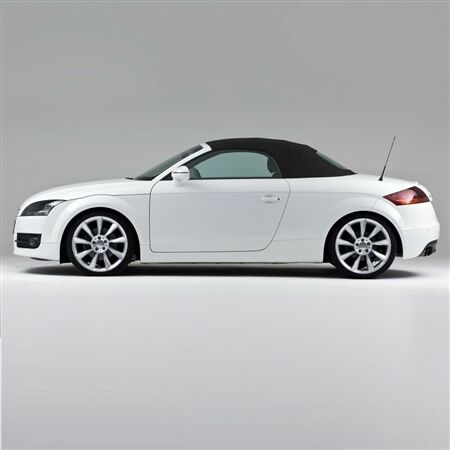 Audi Convertible Top 2008–2013 TT/TTR Black Twill Canvas Glass Rear Window
