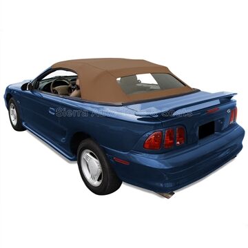Ford Convertible Top 1994-2004 Mustang Sailcloth Vinyl Saddle