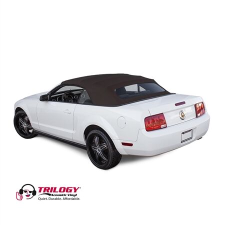 Ford Convertible Top 2005-2014 Mustang Twill Grain Vinyl Black