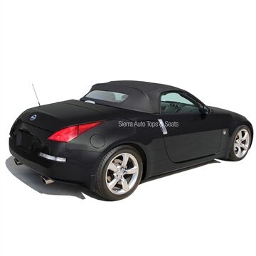 Nissan Convertible Top 2004-2009 350Z Twill Grain Vinyl Black