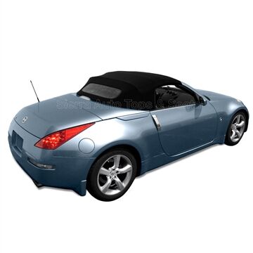 Nissan Convertible Top 2004-2009 350Z Stayfast Canvas Black