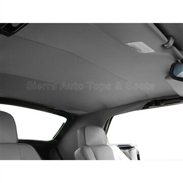 Jaguar 1989-1993 XJS Convertible Headliner, Foam Back Reinforced, Silver