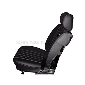Mercedes SL Roadster, 1980-1984 Seat Kit, Leather, Diamond Insert, Black