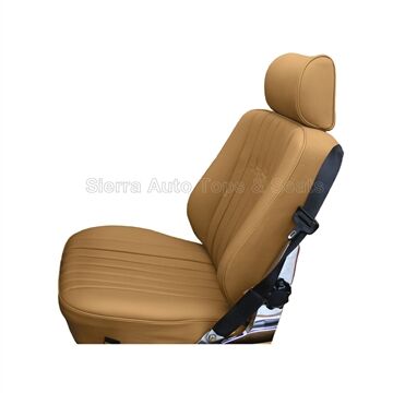Mercedes SL Roadster, 1986 -1989 Seat Kit, Vinyl, Diamond Insert, Palomino
