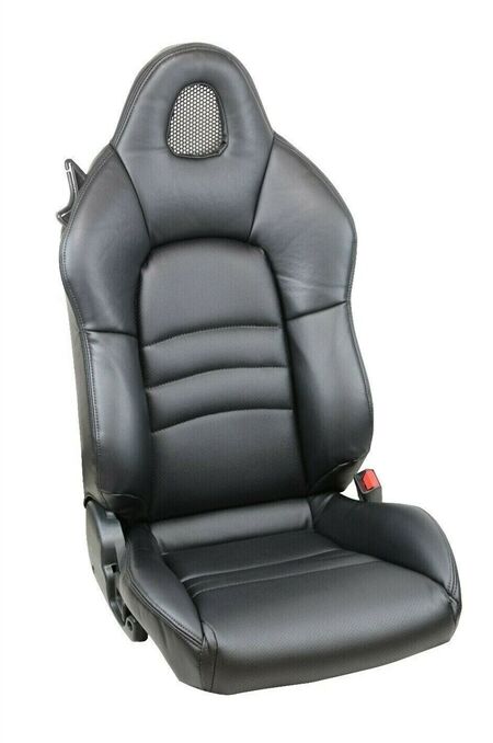 Honda S2000 2000-2005 Seat Cover Kit, Black