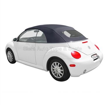 Volkswagen Convertible Top 2003-2010 Beetle Manual Open Titan Gray German A5 Canvas