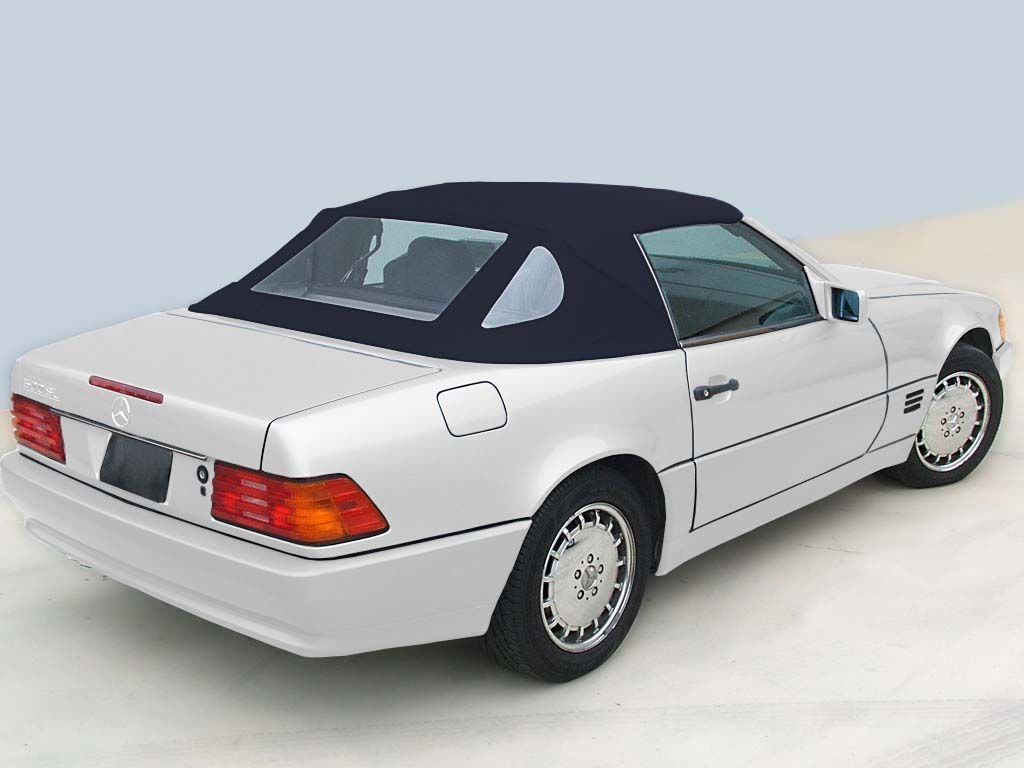 Mercedes Convertible Top 1990-2002 300-600SL (129) Stayfast Canvas Blue