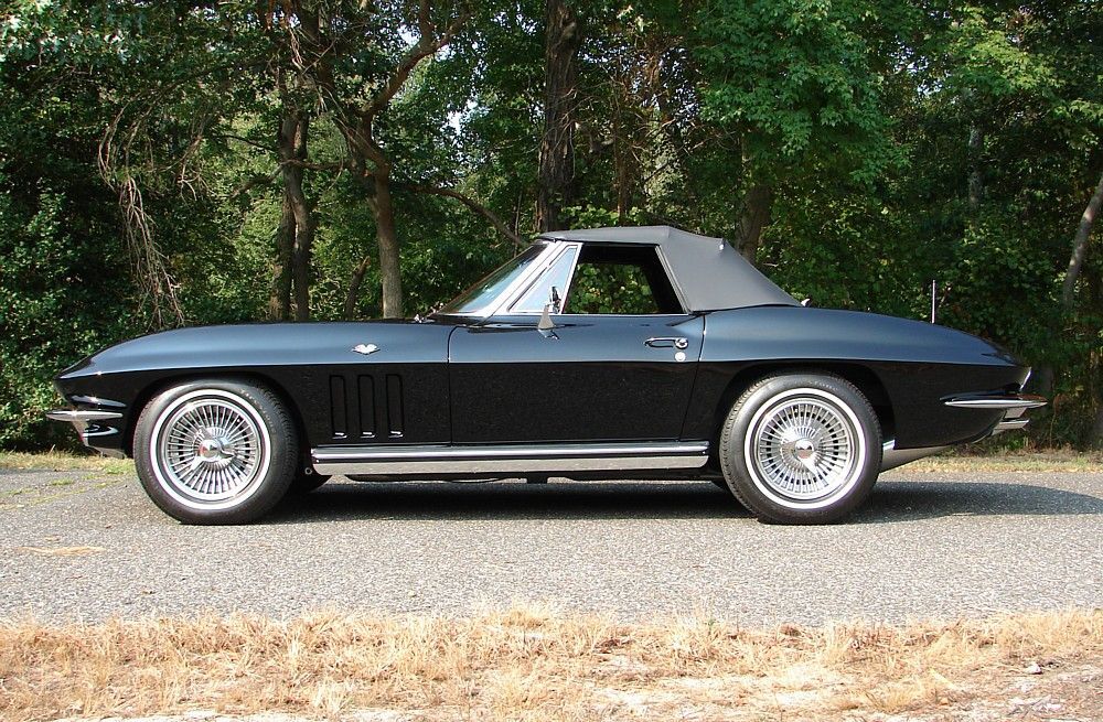 Chevrolet Convertible Top 1968-1975 Corvette Sailcloth Vinyl Buckskin