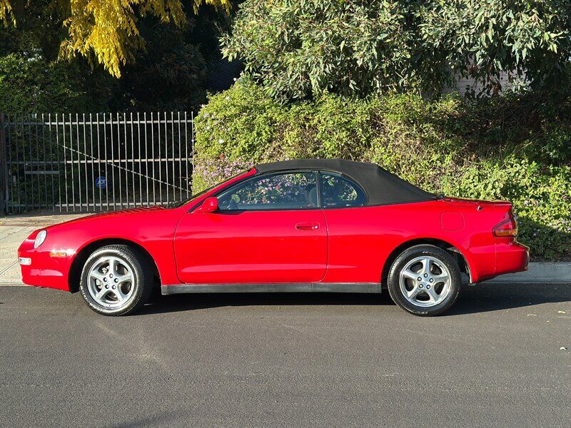 Toyota Convertible Top 1995-1999 Celica Black Stayfast Canvas Glass Rear Window