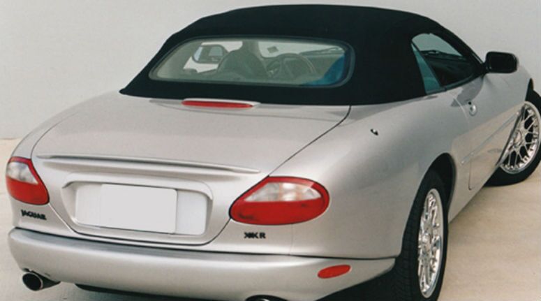 Jaguar 1997-2000 XK8 Convertible Headliner, Foam Back Reinforced, Silver
