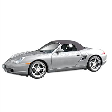 Porsche Convertible Top 2003-2004 Boxster Space Gray German A5 Canvas Glass Rear Window