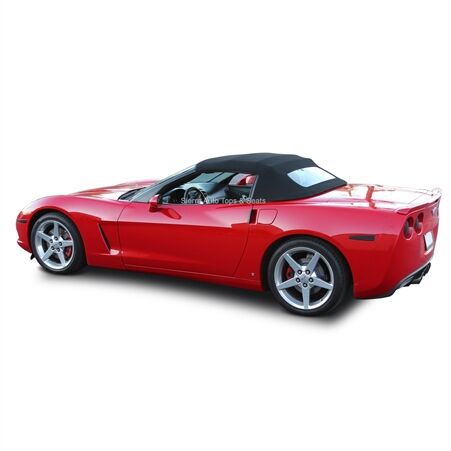 Chevrolet Convertible Top 2005-2013 C-6 Corvette StayFast Canvas Black