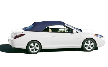 Toyota Convertible Top 2004-2009 Camry Solara Blue TwillFast Canvas Glass Rear Window