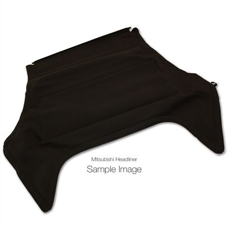 Mitsubishi Eclipse 1996-1999 Headliner Assembly, Dane Cloth, Black