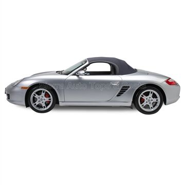 Porsche Convertible Top 1997-2002 Boxster Titan Gray TwillFast Canvas Glass Rear Window